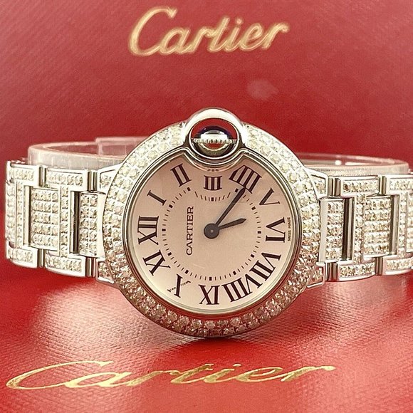 Cartier Accessories - WOW! CARTIER BALLON BLEU LADIES 6CT GENUINE WATCH!